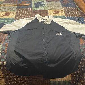 Harley-Davidson Black and White Casual Shirt